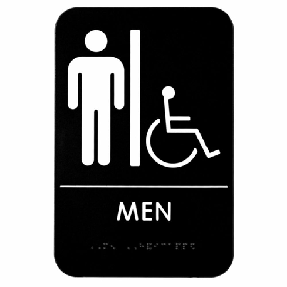 Alpine Industries ALPSGN-2 Sign 6" X 9" "Men"