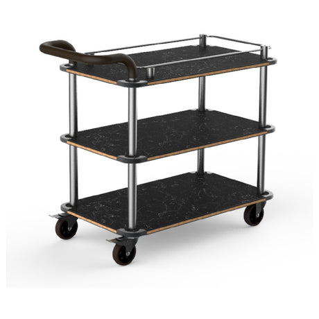 Steelite MGCRNX02MSXX Mogogo Buffet Solutions Roll'n Service Cart 41-1/2" X 21" X 36"H