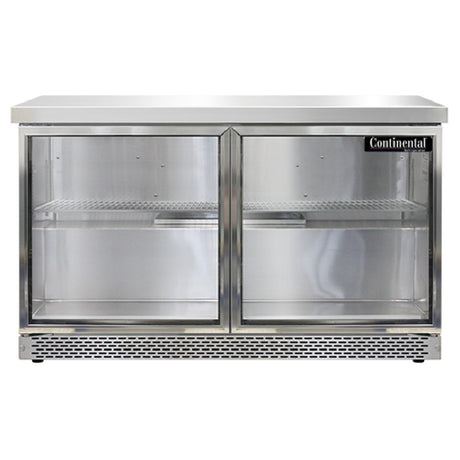 Continental Refrigerator SW48NGD-FB Work Top Display Refrigerator Front Breather