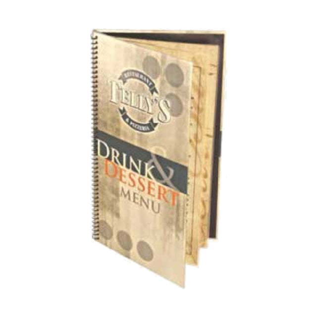 Menu Solutions ADD6B Menu Insert 5-1/2" X 11" 6 Pages/12 Views