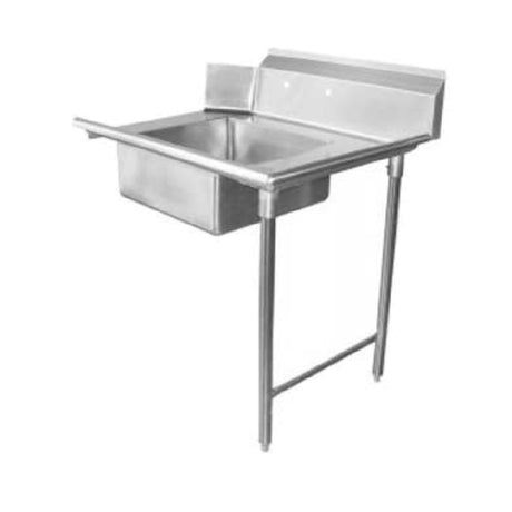 GSW USA DT48S-R Soiled Dishtable Straight Design Right-to-left Operation
