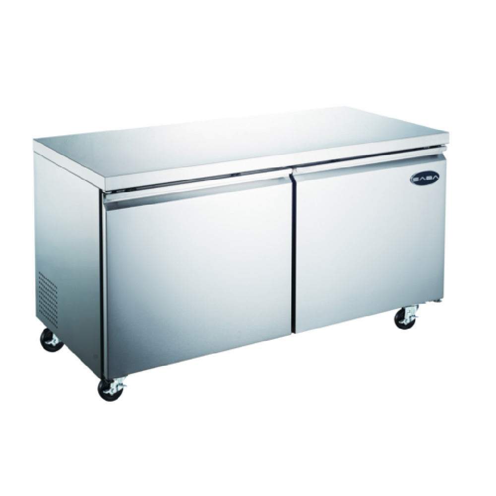 SABA SUC-60R Under-Counter Refrigerator Two-section 60-1/4" W
