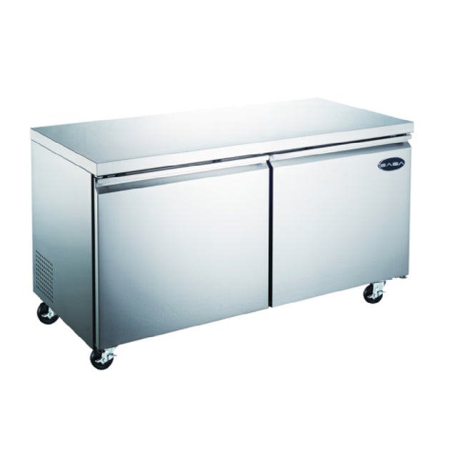 SABA SUC-60R Under-Counter Refrigerator Two-section 60-1/4" W