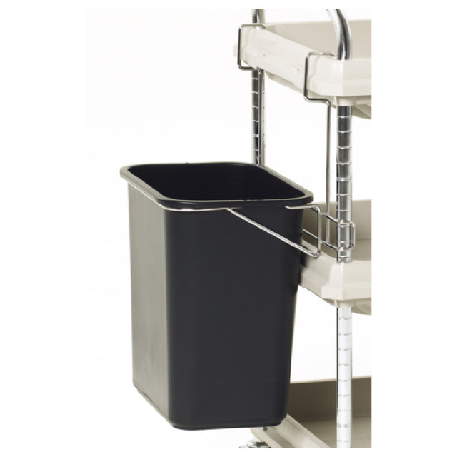 Metro BCWB2D Waste Basket Plastic For Utility Cart