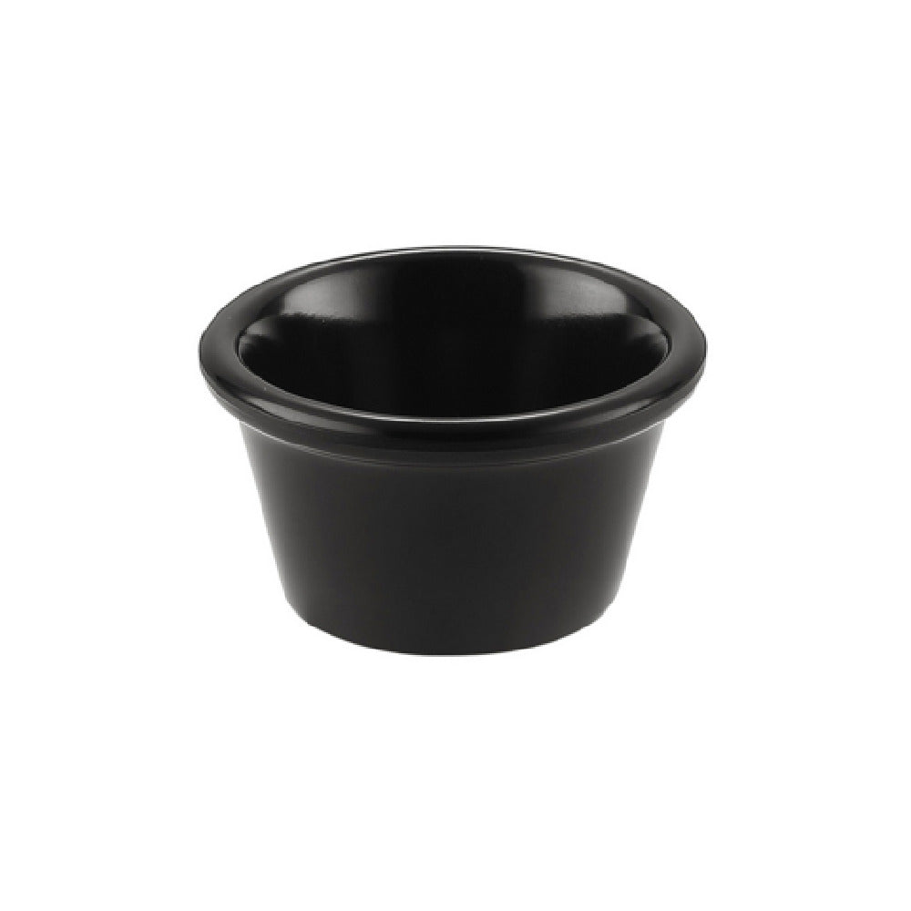 CAC China MRKF-3-BLK Ramekin 3 Oz. 3-1/8" Dia. Round