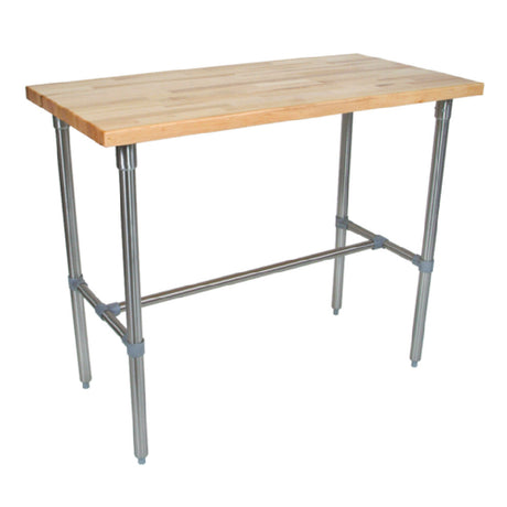 John Boos CUCNB02 Cucina Classico Table 48"W X 24"D X 35"H Overall Size 1-1/2" Thick Edge Grain Top