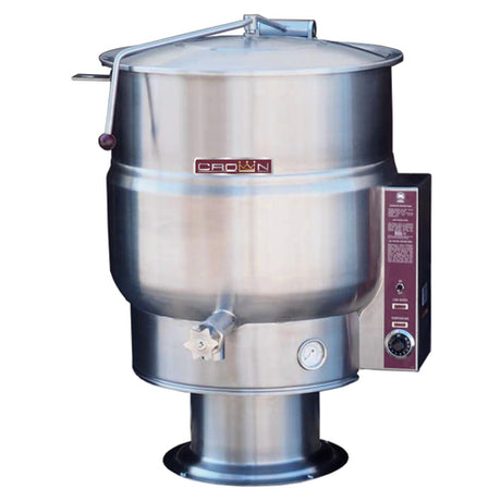 Crown Steam EP-80_208/60/3 Stationary Kettle Electric 80 Gallon Capacity