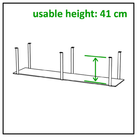 Bauscher Hepp VE-50044 - Venta® Shelf, To Create Storage Space Under A Buffet Table