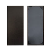 Risch TAM-1V 4.25X11 Tamarac Padded Light-grain Faux-leather Menu Cover (specify Color)