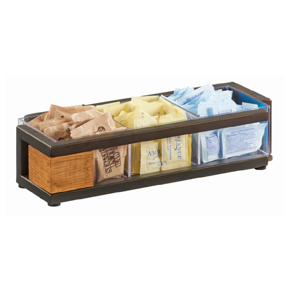 Cal Mil 3926-84 Sierra Condiment Organizer 12-5/8"W X 4-7/8"D X 2-3/4"H Rectangular