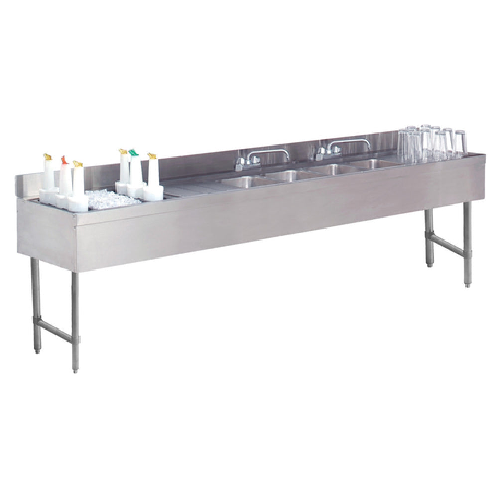 Advance Tabco CRC-84C-L Underbar Basics™ Combination Unit 96"W X 21"D X 33"H (overall)