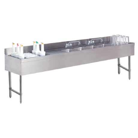 Advance Tabco CRC-84C-L Underbar Basics™ Combination Unit 96"W X 21"D X 33"H (overall)