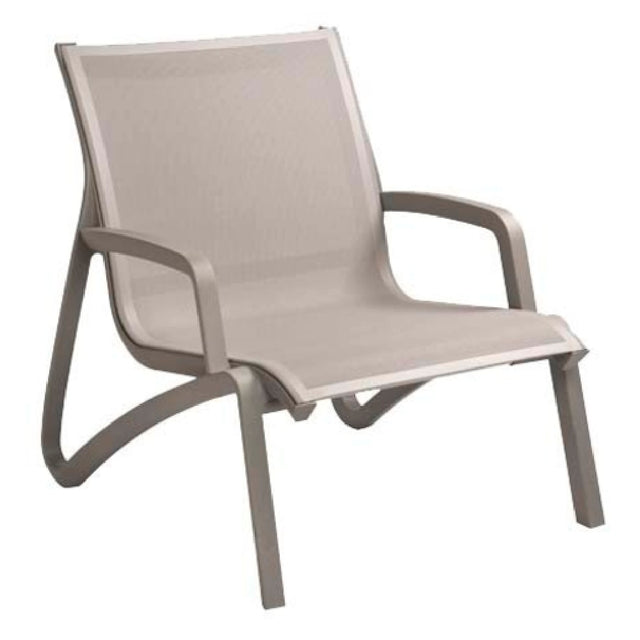 Grosfillex US001289 Sunset Lounge Chair Stackable Without Arms