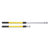 Rubbermaid FGQ74500YL00 - Hygen™ Quick Connect Handle, Adjustable From 24" To 40"