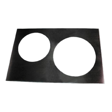 APW Wyott 14880 Adapter Plate (1) 8-1/2" Hole & (1) 10-1/2" Hole To Convert 12" X 20" Openings