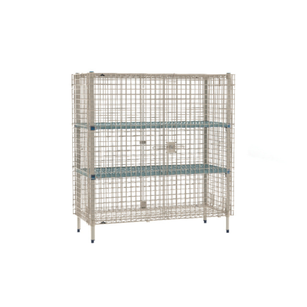 Metro MQSEC56E-2MQ - MetroMax® Q Security Unit, Stationary, 62-7/8"W X 26-15/16"D X 66-3/16"H