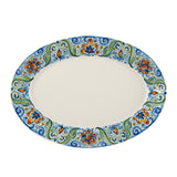 Steelite HL15763909 Rolled Edge Oval Platter 13.375" X 9.25" X 1.5" RE & NR