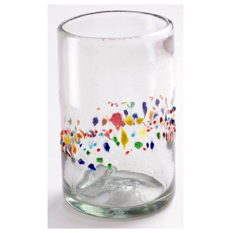 Orion Trading & Design G03-TF Tutti Frutti Tumbler Glass 16 Oz. 3-1/8" Dia. X 5-1/4"H