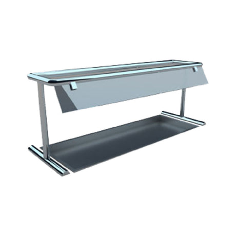 Bon Chef 90104SS - Sneeze Guard, Single, Portable