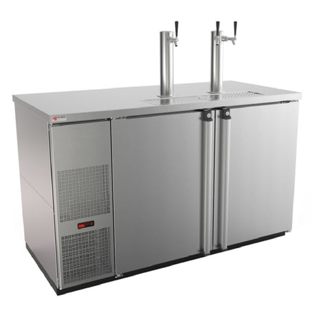 Micro Matic MDD58S-E Pro-Line™ E-Series™ Draft Beer Cooler Two-section 59-1/2"W