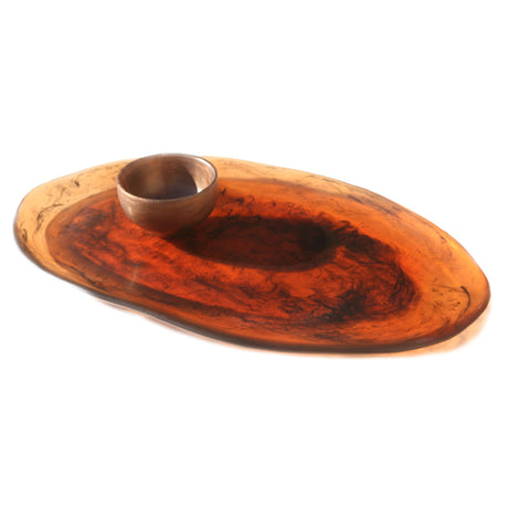 Steelite KMK2717TOR Platter 24"L X 14"W X 1-1/2"H Wide Oval