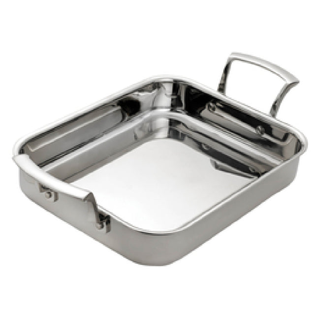 Browne Foodservice 5724175 Thermalloy® Roast Pan 3 Qt. (2.8 Liter) 11" X 8-7/10" X 2"