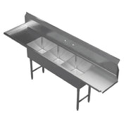 GSW USA DT18243D-L Soiled Dishtable Straight Design Left-to-right Operation