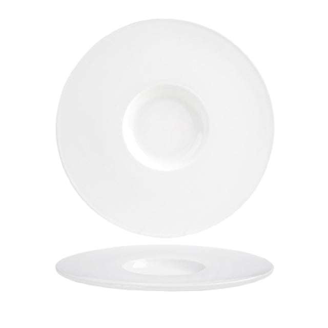 FOH DDP039WHP22 Monaco Plate 12-1/2" Dia. Round