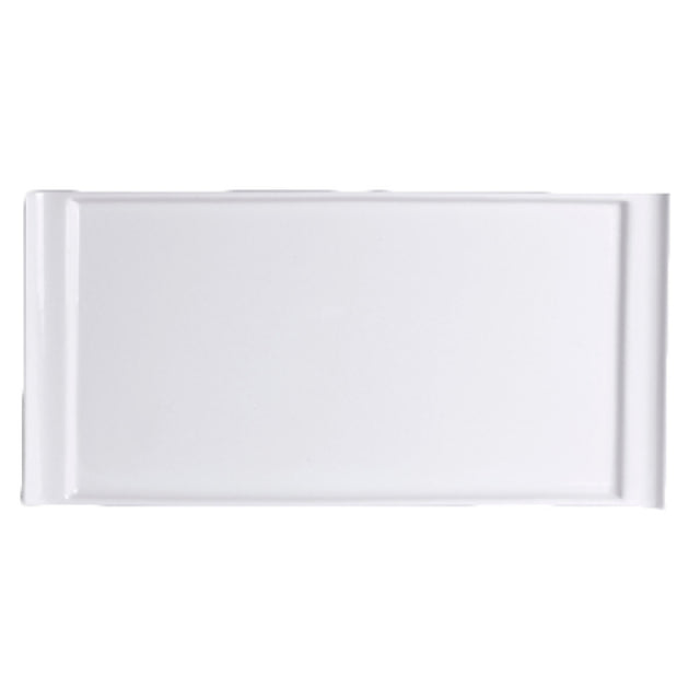 Steelite 6900E407 Tray 8" X 4". Rectangular Handled