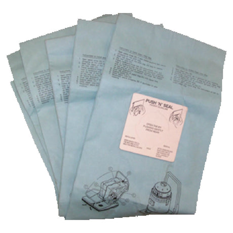 Bissell 332844 Wide Area Vacuum Bags Disposable (5 Bags Per Pack 10 Packs Per Case)