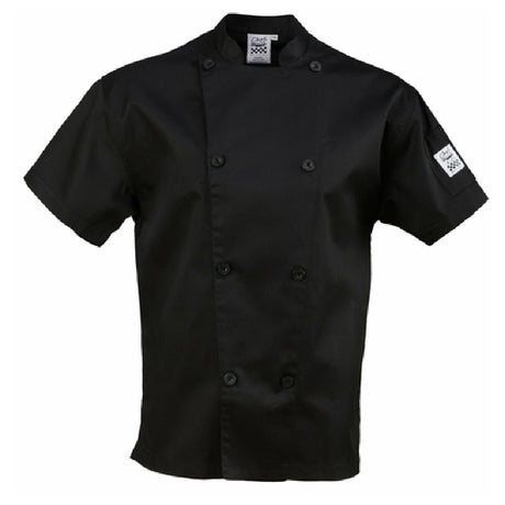 John Ritzenthaler Company J205BK-S Chef Revival® Performance Series Jacket Small Double Breasted