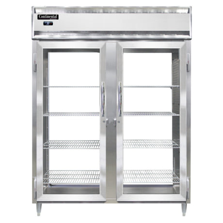 Continental Refrigerator D2RENSAPT-GD-GD Designer Line Wide Refrigerator 52 Cu. Ft. Capacity