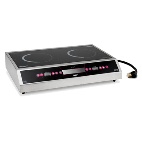 Vollrath 69523 Vollrath Professional Series Dual Induction Range Countertop Side-to-side Dual Hobs