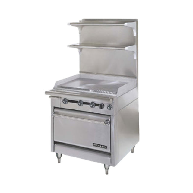 American Range HD34-34TG-1_NAT - Medallion Professional Heavy Duty Range, Gas, 34"