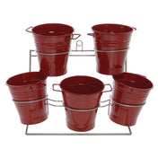 Hubert 99242 - Countertop Display, 5-tubs, 2-tier