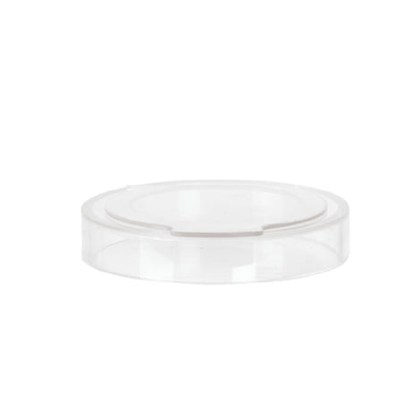 Cal Mil 1851-5H-12 Jar Lid Only 4-1/4" Dia. Round