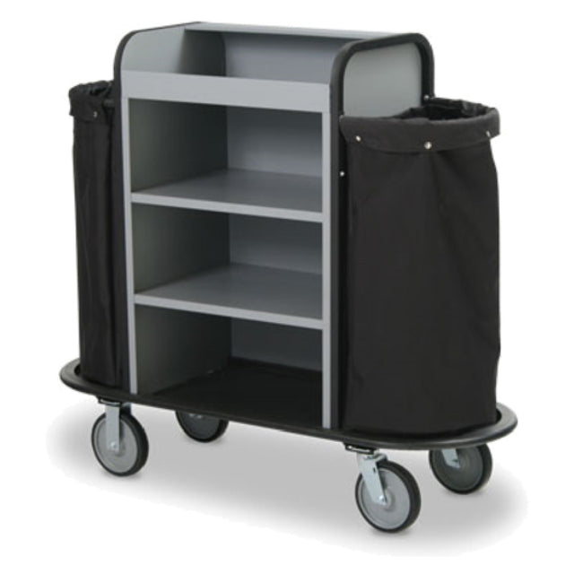 Forbes Industries 2010 Alumunique Guest Room Attendant Cart 30"W X 20"D X 43"H Cabinet