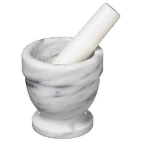 JB Prince UA297 - Mortar And Pestle, .75 Cup, Marble