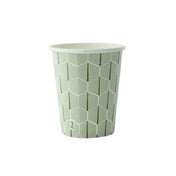 PacknWood 210GCLEAF86 - Grab & Go Paper Cup, 8 Oz., 3.15"dia. X 3.6"H