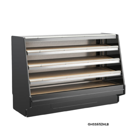 Structural Concepts GHSS852HLB Fusion® Heated Self-Service Case 97-1/2"W X 31-1/2"D X 51-7/8"H