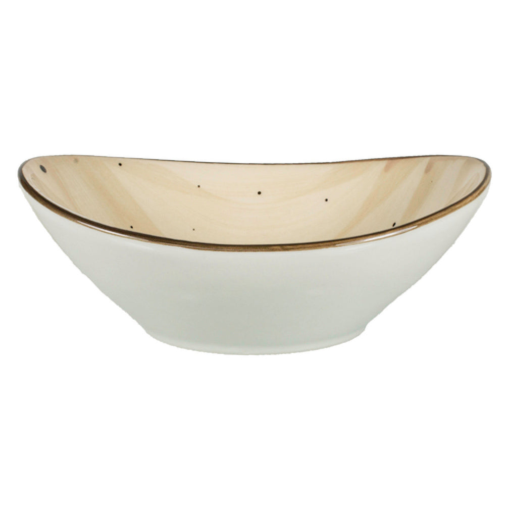 International Tableware RT-11-WH Bowl 11 Oz. 6-1/2" L X 4-1/2"W X 2-1/4"H