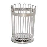 Service Ideas WBB5PS Service Ideas Breadstick Wire Basket 5"H Polished Stainless