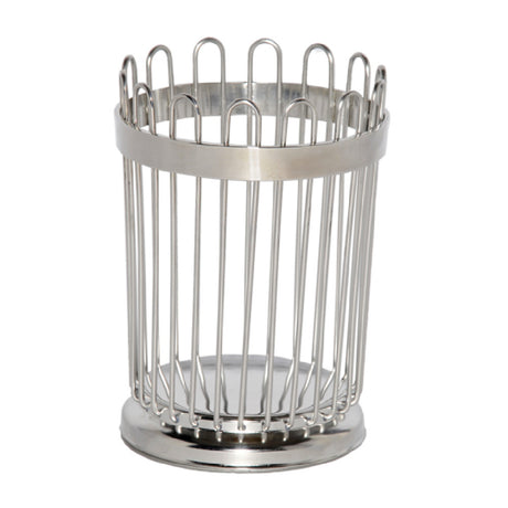 Service Ideas WBB5PS Service Ideas Breadstick Wire Basket 5"H Polished Stainless