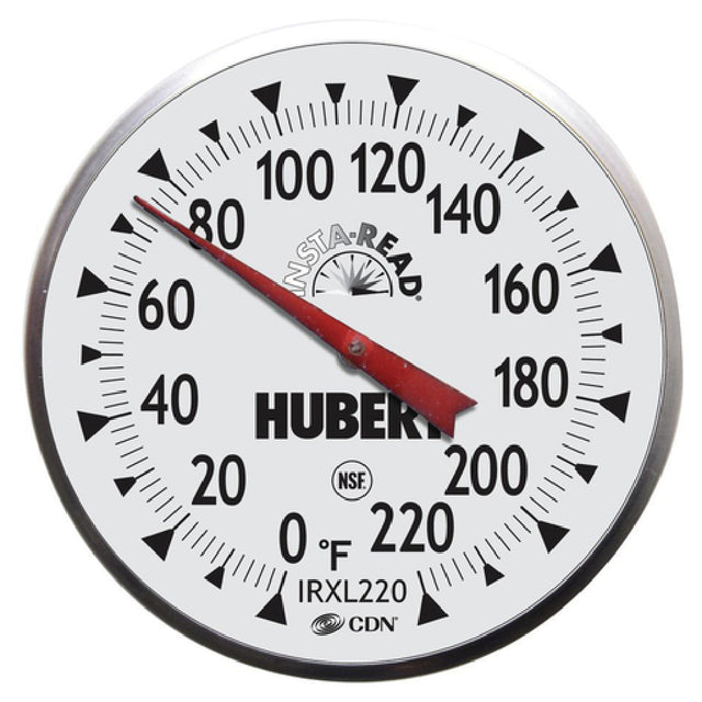 Hubert 89938 - Pocket Thermometer, Dial Type, 5-1/2" Stainless Steel Stem