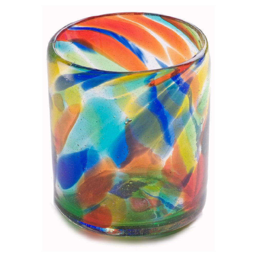 Orion Trading & Design G167-MM Confetti Beverage Glass 12 Oz. 3" Dia. X 3-3/4"H