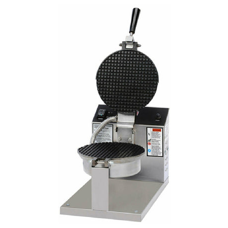 Gold Medal 5020ET Giant Waffle Cone Baker 8" Grid Solid State Electronic Heat Control