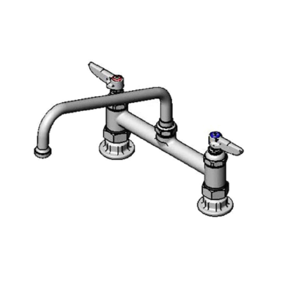 T&S Brass B-0220-061X Pantry Mixing Faucet Double Deck Mount