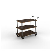 Steelite MGCRNX12WSXX Service Cart 42-1/2"L X 24"W X 36-1/2"H Mixed Materials
