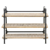 Hubert 74331 - Pipe Shelving Unit, 3-tier, 36" X 16" X 30"H