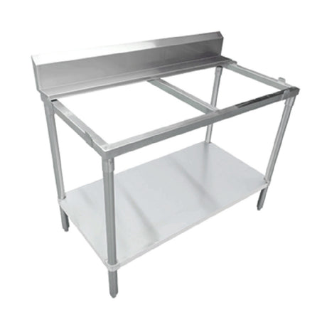 Omcan 41275 (41275) Polytop Table Frame 36"W X 30"D X 42"H Stainless Steel Frame